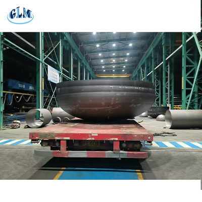 ASME স্ট্যাম্প কার্বন ইস্পাত চাপ সরঞ্জাম জন্য উপবৃত্তাকার ডিশ ক্যাপ