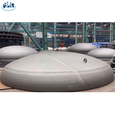 4200 মিমি ব্যাসার্ধ 14 মিমি বেধ চাপের পাত্রে গরম প্রেসিং সহ টরিস্ফেরিকাল ডিশ হেড