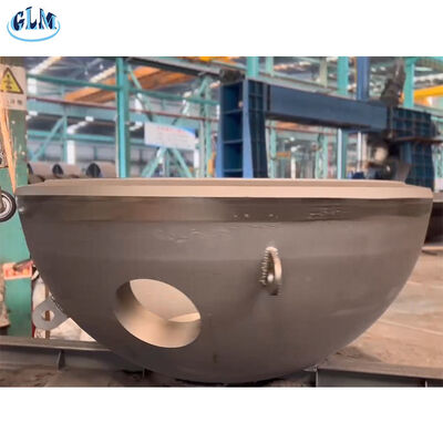 বৃত্তাকার বা উপবৃত্তাকার ছিদ্রযুক্ত হেমিস্ফেরিকাল হেড (যেমন GB/T 21515, ASME, ইত্যাদি) মান অনুযায়ী