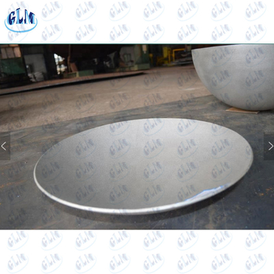 ASME 2 থেকে 1 SS304 গোলাকার মাথা এলিপটিকাল ডিশ শেষ গম্বুজ মাথা বয়লার PED জন্য